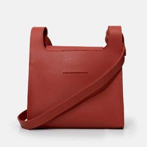 Straightforward Brown Vegan Leather Handbag (A1)